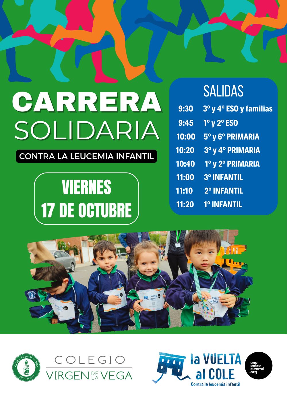 Carrera la vuelta al cole unoentrecienmil