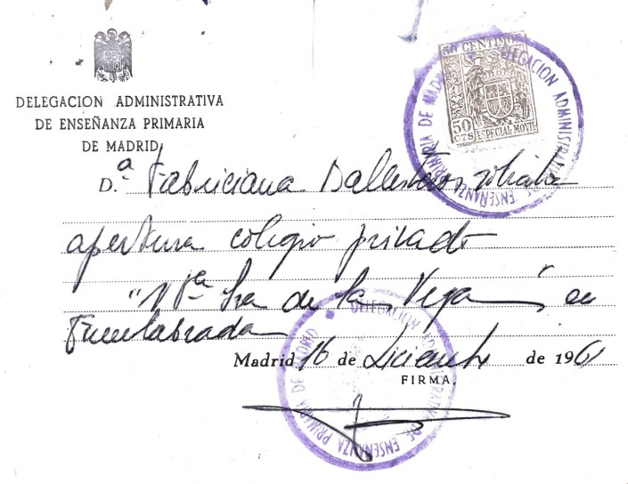 Primer colegio de Fuenlabrada